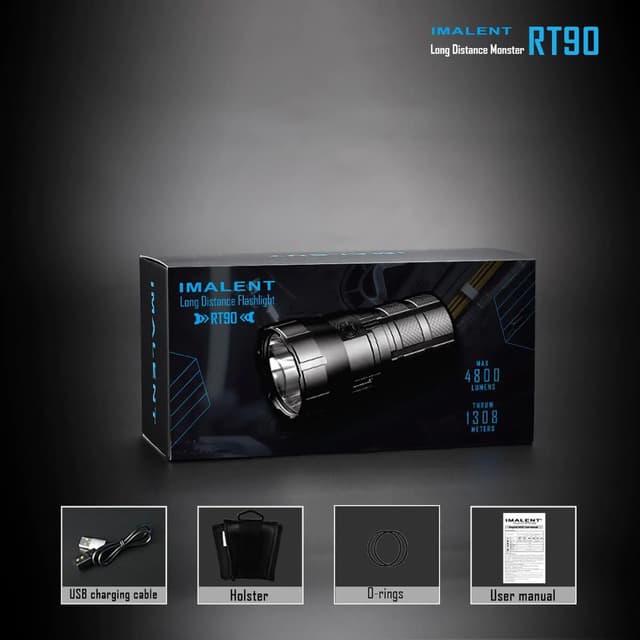 Imalent RT90 Flashlight 4800 lumens