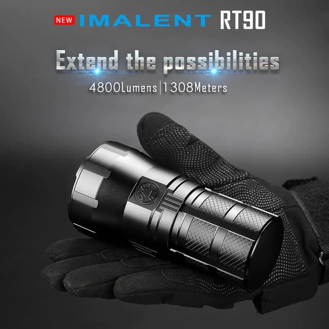 Imalent RT90 Flashlight 4800 lumens