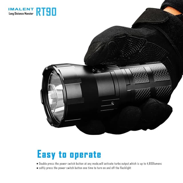 Imalent RT90 Flashlight 4800 lumens