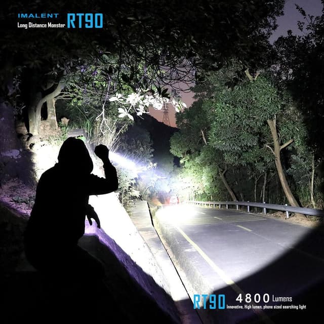 Imalent RT90 Flashlight 4800 lumens