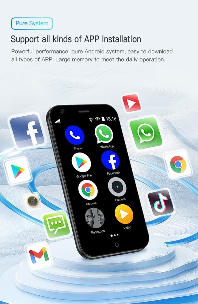 Soyes D18 3G Mini Smartphone 6.0