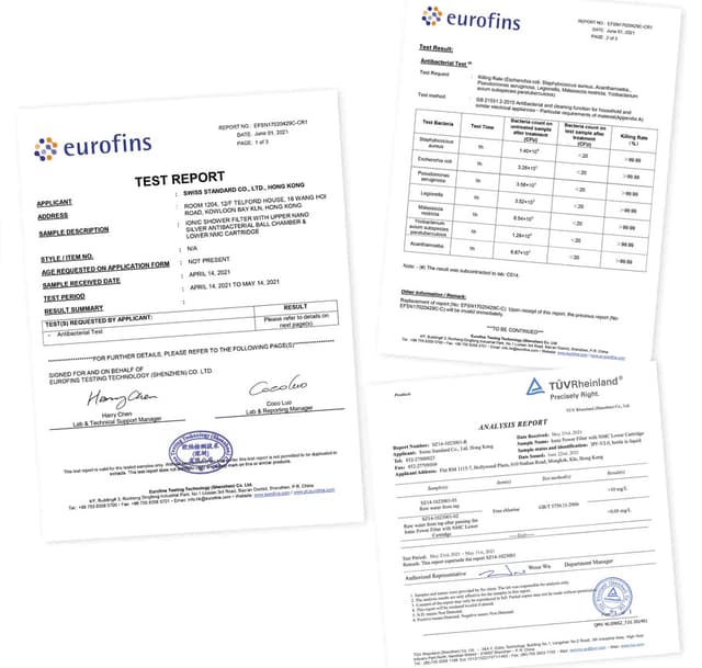 فلتر استحمام دوش بلو Blu ionic shower filter