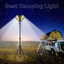 كشاف ليد خارجي صنارة للرحلات 15000 لومن Toby’s VIP-10 Pro Sanara Camping Light 5 Led Light Set 150-W