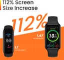 Xiaomi Amazfit Band 7 Measures 1.47 in