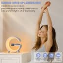 N69 Multifunction Alarm clock BT 5.0 Speakers LED Night lamp