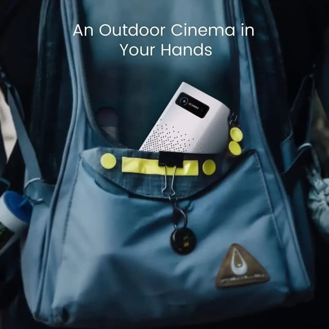 بروجكتر صغير محمول بالبطارية فولتو Volto Sky 009 Pro 3D Smart Projector Android Mini Pocket