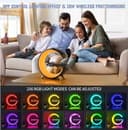 N69 Multifunction Alarm clock BT 5.0 Speakers LED Night lamp