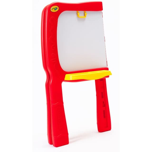 لعبة لوحة الرسم المزدوجة سوبر دوبر من كرايولا للأطفال مع كرسي  Crayola Super Duper Art Studio