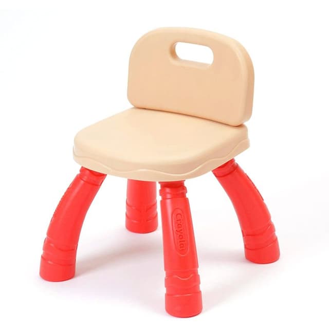 لعبة لوحة الرسم المزدوجة سوبر دوبر من كرايولا للأطفال مع كرسي  Crayola Super Duper Art Studio