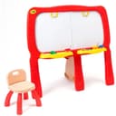 لعبة لوحة الرسم المزدوجة سوبر دوبر من كرايولا للأطفال مع كرسي  Crayola Super Duper Art Studio