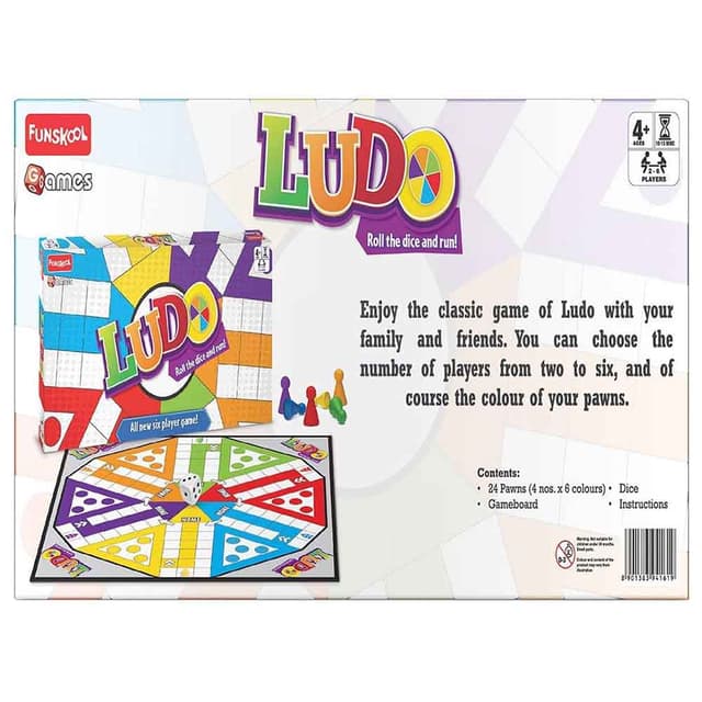 لعبة لودو للأطفال فونسكول Funskool Ludo