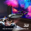 بروجكتر باينتك محمول بالبطارية Byintek Smart Projector 3D UFO R20 Pro