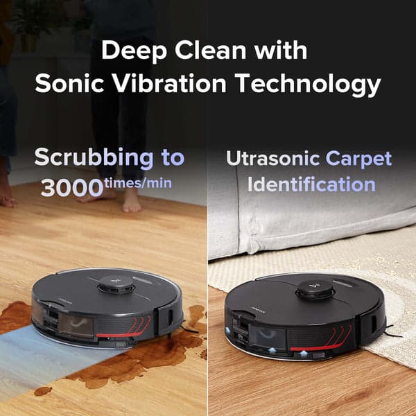 مكنسة روبوت التنظيف روبوروك Roborock S7 MaxV Robot Vacuum بقوة شفط 5100 باكسال