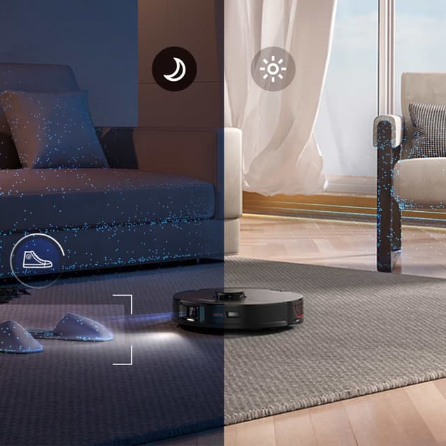 مكنسة روبوت التنظيف روبوروك Roborock S7 MaxV Robot Vacuum بقوة شفط 5100 باكسال