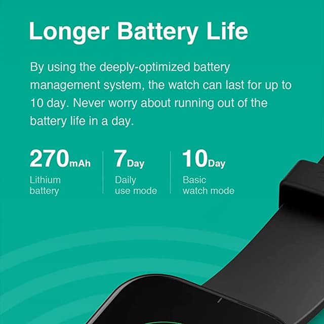 Mibro Color Watch Smartwatch 1.58" Heart Rate & SpO2 Monitoring Sports Mode Sleep Tracking