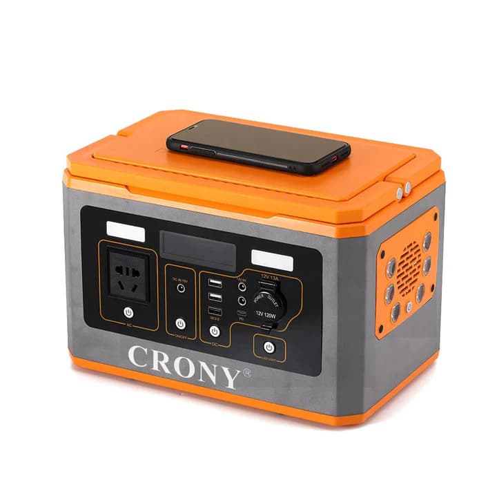 بطارية متنقلة للرحلات كروني CRONY BS800 Portable Power Station 555WH
