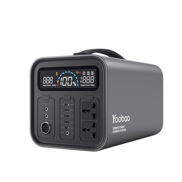 بطارية متنقلة للرحلات 1000 واط Yoobao EN1000S 280800mAh Power Station