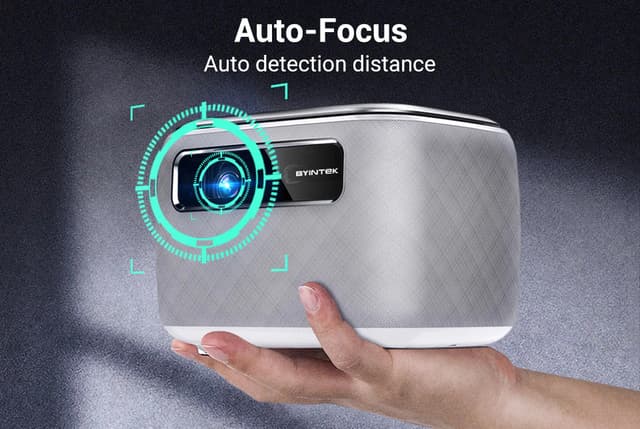 بروجكتر باينتك محمول بالبطارية Byintek Smart Projector 3D UFO R20 Pro