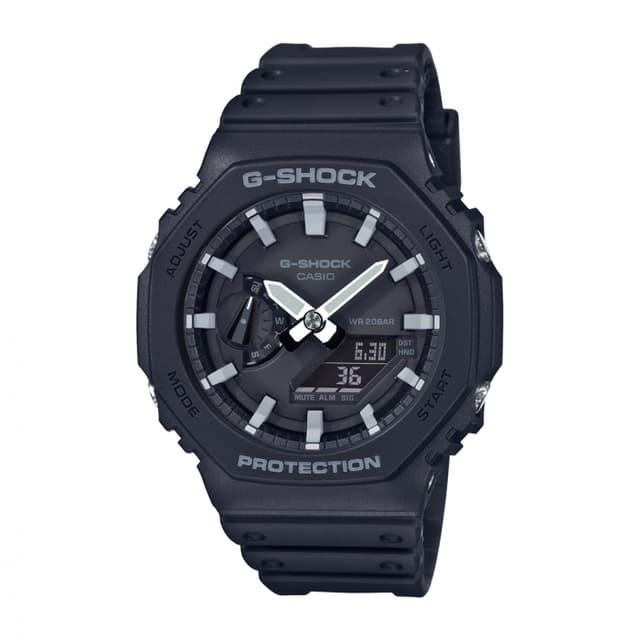 ساعة كاسيو جي شوك كاجيوال رجالي أسود Casio G-SHOCK Casual Men Watch GA-2100-1ADR