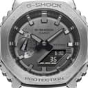 ساعة كاسيو جي شوك ميتال كولكشن أنالوج و رقمي رجالي فضي Casio G-SHOCK Metal Collection  Watch GM-2100B-: 