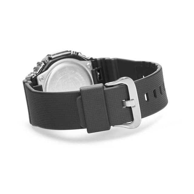 ساعة كاسيو جي شوك ميتال كولكشن أنالوج و رقمي رجالي فضي Casio G-SHOCK Metal Collection  Watch GM-2100B-: 