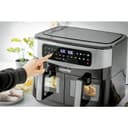 قلاية هوائية مزدوجة جيباس 9 لتر Geepas 9L Dual Basket Digital Air Fryer