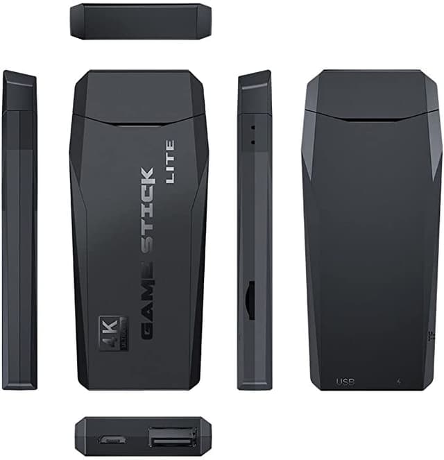 Nano Classic M8 Game Stick 4K Game Console with Two 2.4G Wireless Console