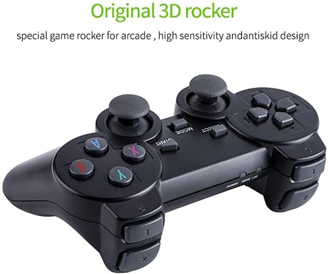 Nano Classic M8 Game Stick 4K Game Console with Two 2.4G Wireless Console