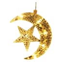 Toby's Ramadan Crescent Moon Star Curtain LED Fairy Lights