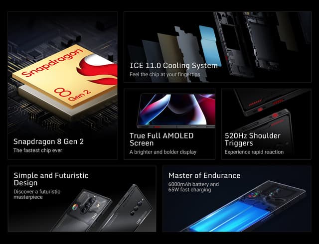 Nubia Red Magic 8 Pro 5G 512GB 16GB RAM