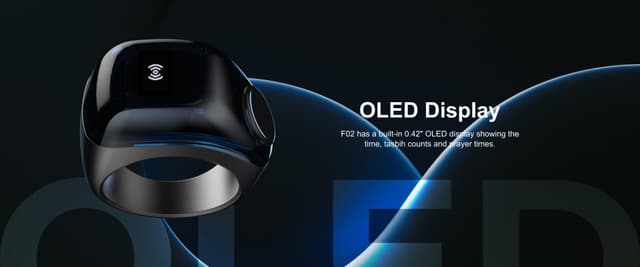 خاتم الاستغفار الذكي آي قبلة iQibla Zikr Ring F02