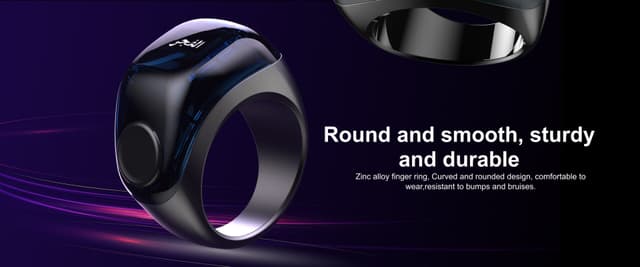 خاتم الاستغفار الذكي آي قبلة iQibla Zikr Ring F02