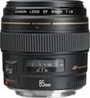 عدسة كاميرا 85 ملم أسود كانون Canon EF 85MM 1.8 USM Lens C85mm18USM