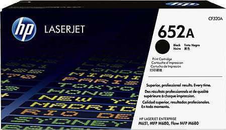HP 652A LaserJet Black Toner Cartridge | CF320A