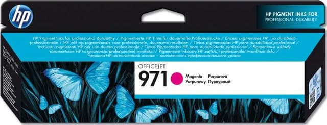 خرطوشة حبر طابعة أصلي أرجواني اتش بي HP 971 Magenta Original Ink Cartridge | CN623AE