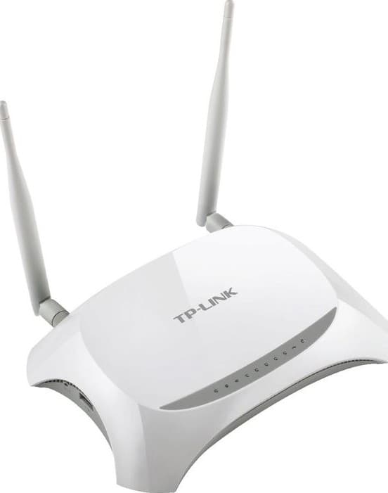 راوتر 4g أبيض تي بي لينك TP-Link TL-MR3420 3G/4G Wireless N Router