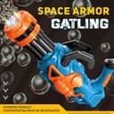 Space Armor Bazooka Bubble Gun Toy for Children