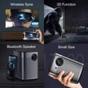 بروجكتر منزلي أندرويد محمول قابل للشحن اكس جيمي هالو 1080 بكسل Xgimi Halo Smart Mini Full HD Portable Projector