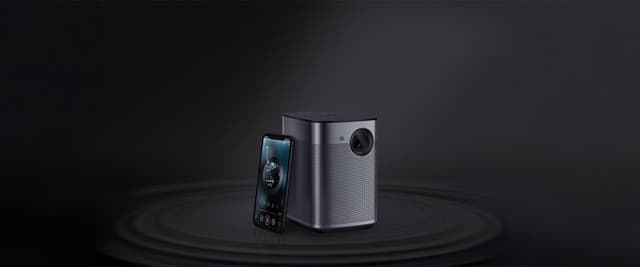 بروجكتر منزلي أندرويد محمول قابل للشحن اكس جيمي هالو 1080 بكسل Xgimi Halo Smart Mini Full HD Portable Projector