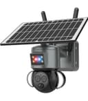 كاميرا مراقبة خارجية بالطاقة الشمسية 360 درجة Wireless PTZ Solar Security Camera 4G