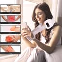 جهاز مساج للرقبة والكتف مع خاصية التسخين 2200 مللي أمبير Portable Rechargeable Neck and Shoulder Massager With Heat