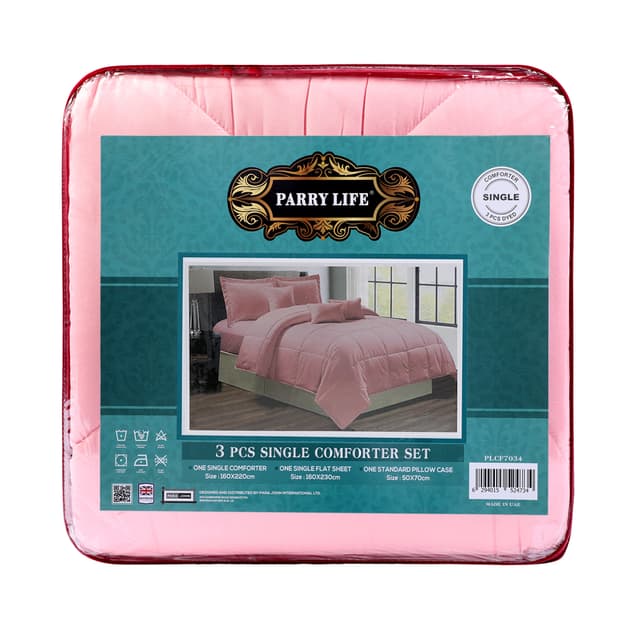 Parry Life Parrylife 3 Pcs Soft / Fluffy Comfortable Bed Comforter Set, Microfiber