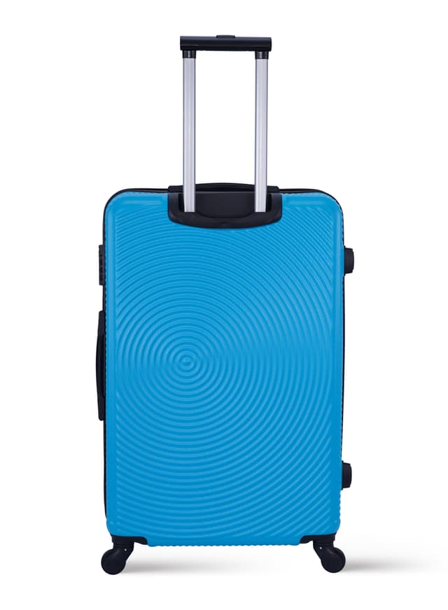 Para John 2-Pieces Hardside Travel Trolley Luggage Set Blue 20/28