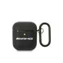 جراب سماعات ابل ايربودز 1/2 جلد مرسيدس اي ام جي أسود AMG Genuine Leather Case For Airpods 1/2 - 152331