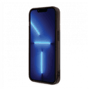 Ferrari Gradient PC/TPU Case With Allover Scuderia & Dyed Bumper For iPhone 14 Plus - Black [ FEHCP14MEAOK ]