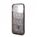 Ferrari Gradient PC/TPU Case With Allover Scuderia & Dyed Bumper For iPhone 14 Plus - Black [ FEHCP14MEAOK ]