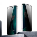 Green Lion Green 9H Steve Privacy Full Glass Screen Protector for iPhone 14 Pro ( 6.1" ) - Black [ GN9HSPY14P ]