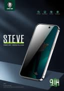 Green Lion Green 9H Steve Privacy Full Glass Screen Protector for iPhone 14 Pro ( 6.1" ) - Black [ GN9HSPY14P ]