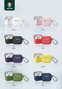 Green Lion Berlin Series Silicone Case for Airpods Pro 2 - Black [ GNBERLAIRPRO2BK ]