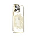 Green Lion Nature 2 Butterfly Case for iPhone 14 Pro ( 6.1" ) - Gold [ GNN2BT14PGD ]